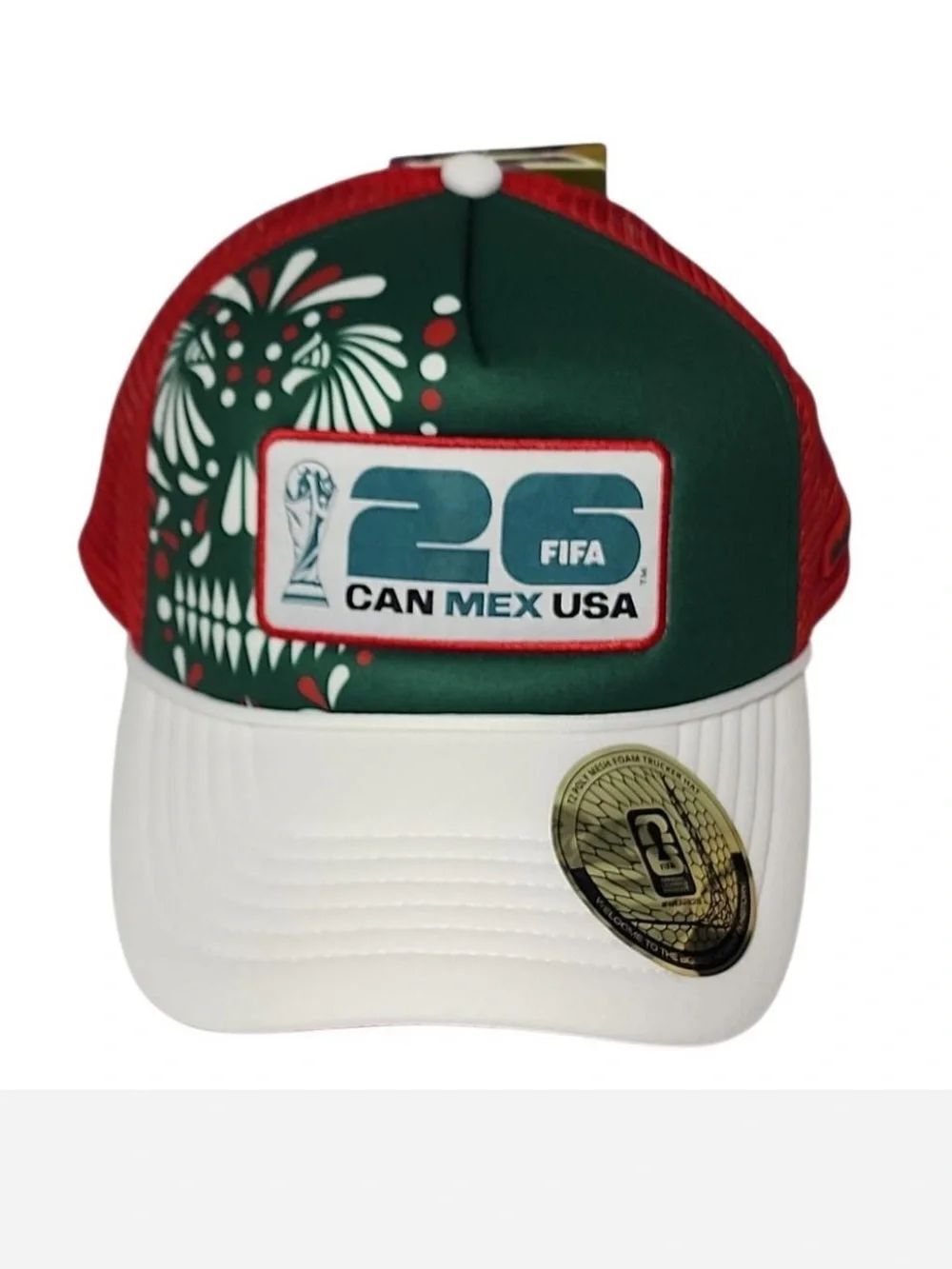 FIFA World Cup 2026 Can Mex USA Trucker Mesh Hat Cap